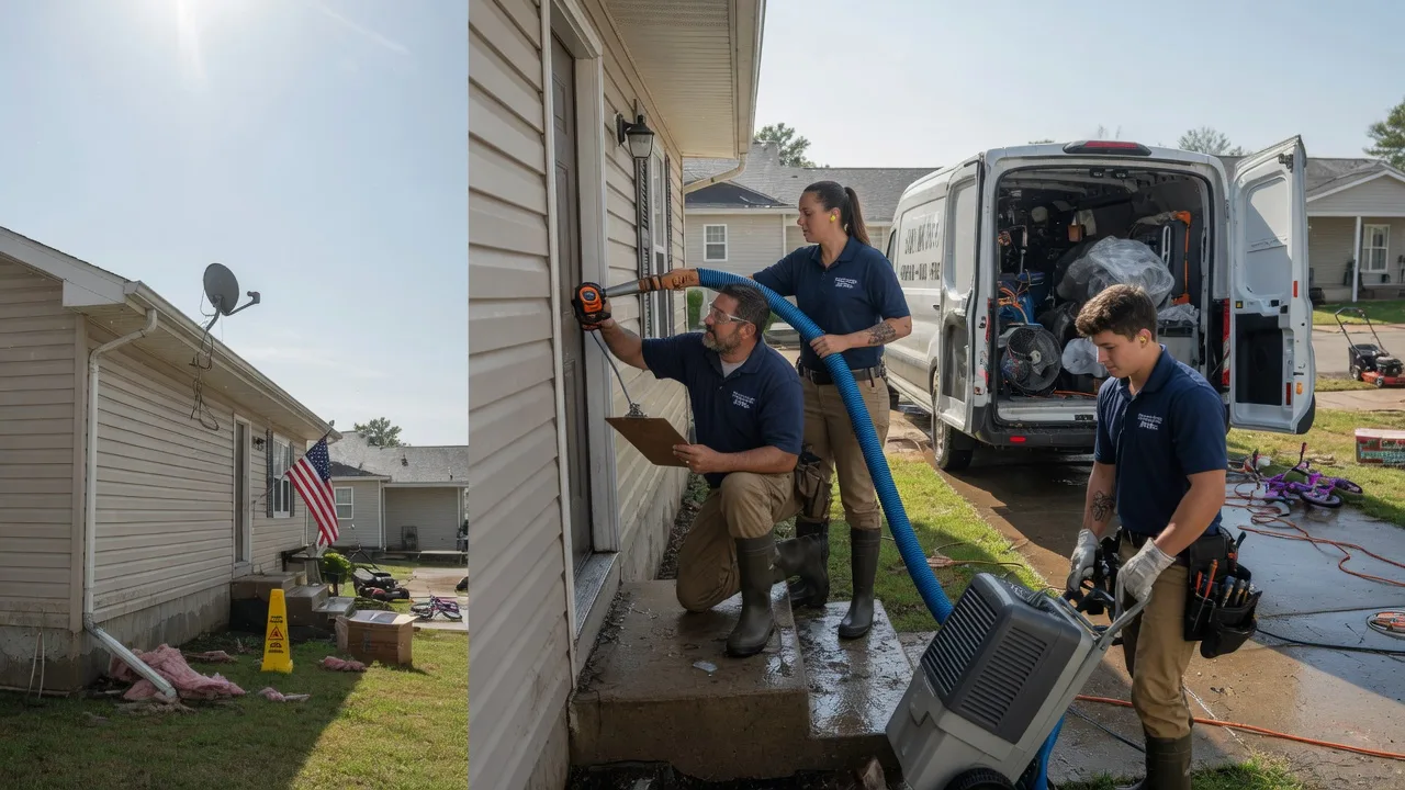 Ceiling Water Damage Restoration in Fulton, TX near me